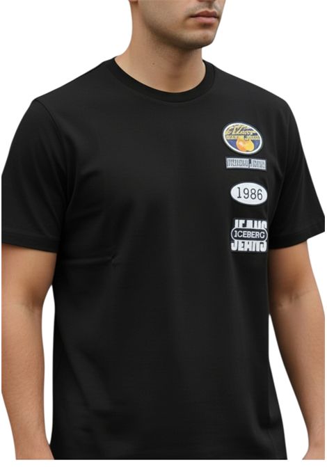 T-shirt con stampa ICEBERG JEANS | T-shirt | F017 P4009000